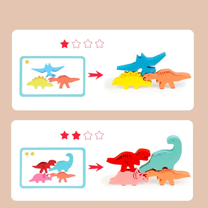 Dinosaures à empiler