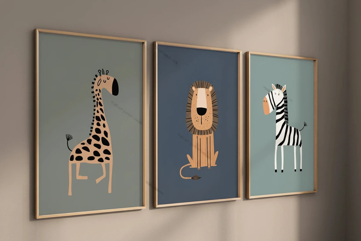 Affiches thème savane