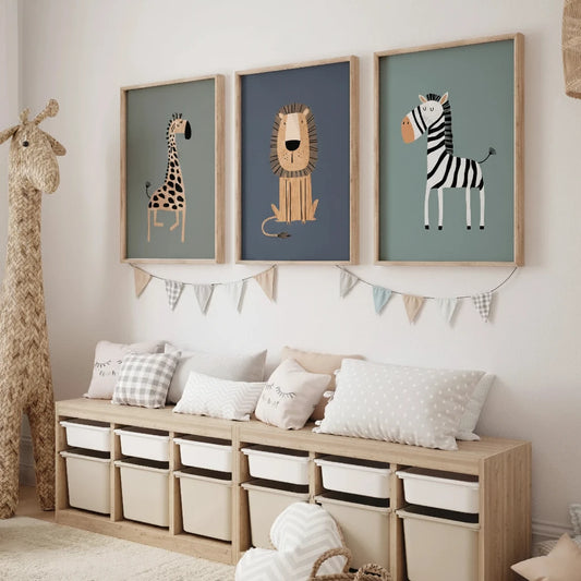 Affiches thème savane