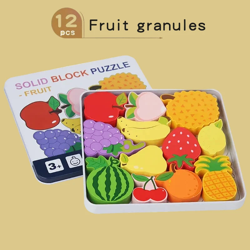 Puzzle 3D en bois