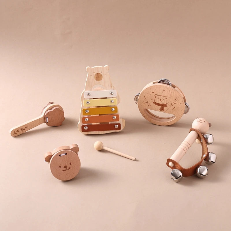 Instruments de musique en bois