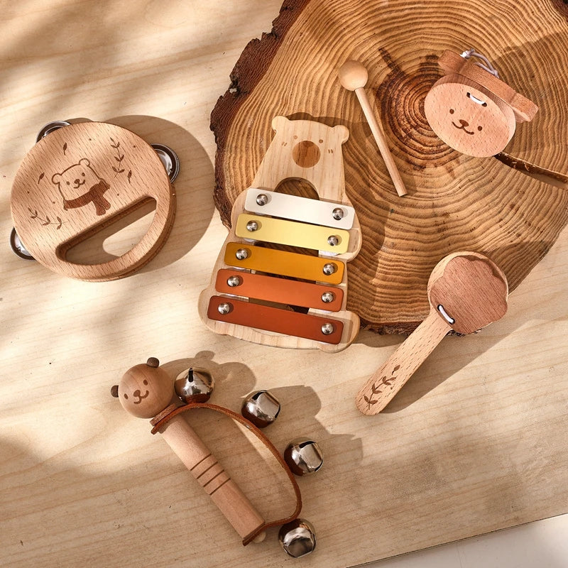 Instruments de musique en bois