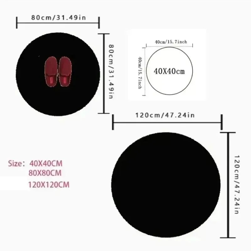 Tapis rond